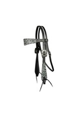 Professional's Choice Browband Headstall Swell Cheek Black/White