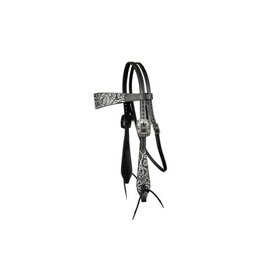 Professional's Choice Browband Headstall Swell Cheek Black/White