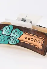American Darling Hand Tooled Hair Clip