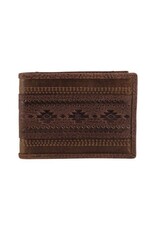 Red Dirt Hat Co Bifold Wallet Embossed w/Whip Stitch