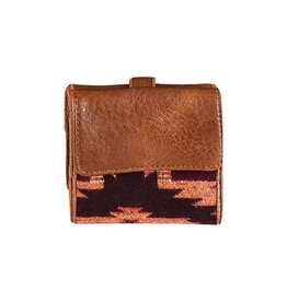 Justin Small Wallet Purple Aztec