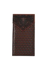 Justin Junior Rodeo Wallet Embossed Yoke w/Steer