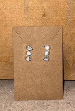 Boho Sol Howlite Triple Teardrop Mini Crawler