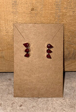 Boho Sol Red Jasper Triple Teardrop Mini Crawler