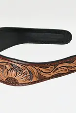 American Darling Tooled Leather Headband