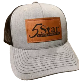 5 Star Equine Products 5 Star Cap Split Heather Grey/Blk