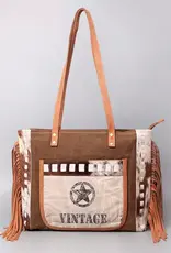 American Darling Hobo Upcycled Canvas Purse
