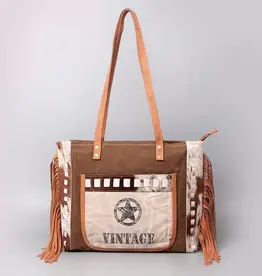 American Darling Hobo Upcycled Canvas Purse