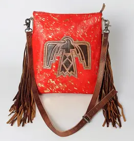 American Darling Red Crossbody w/Thunderbird