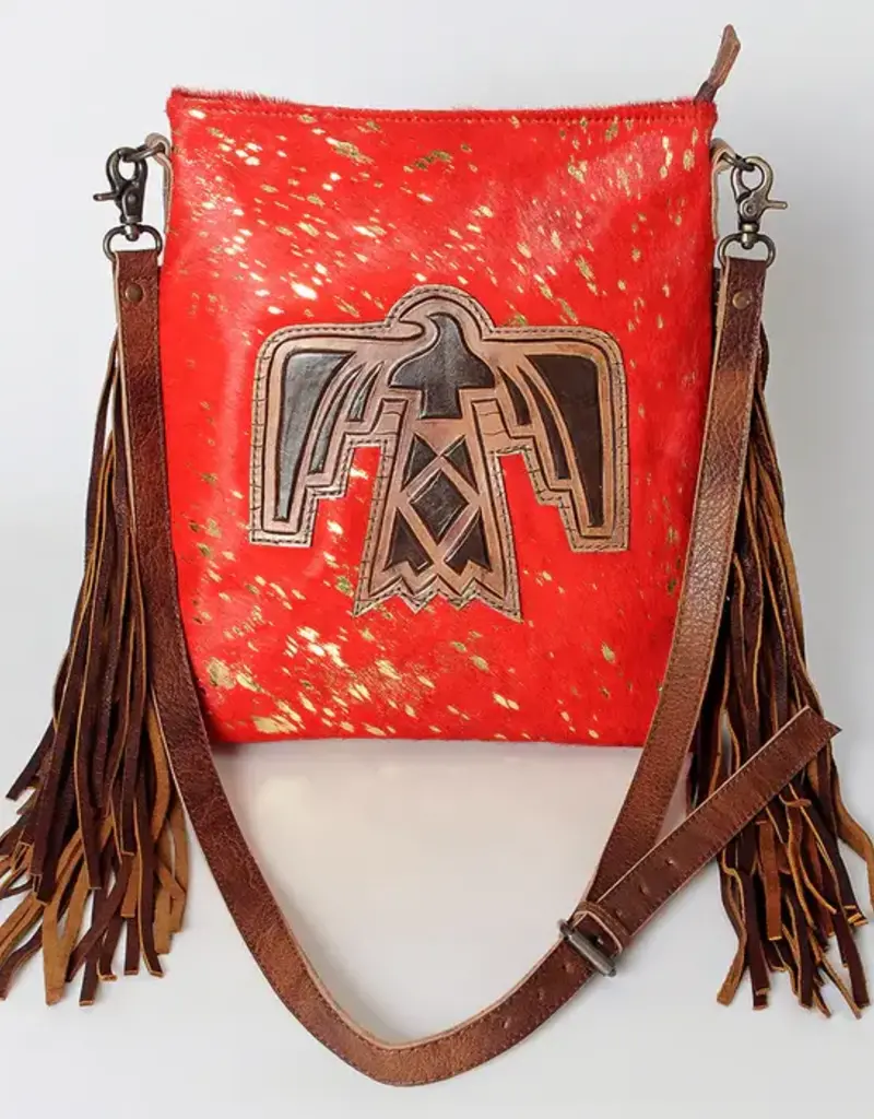 American Darling Red Crossbody w/Thunderbird