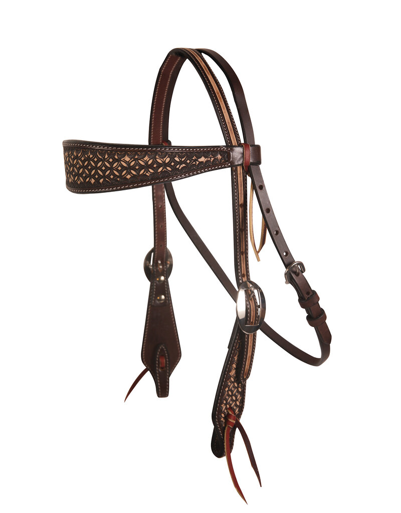 Professional's Choice Chocolate Confection Browband Headstall