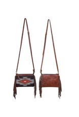 Rafter T Ranch Company Crossbody/Wristlet Bag - 9" x 5" Black Gator