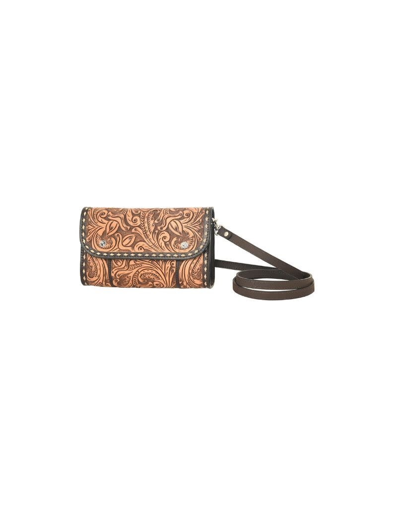 Rafter T Ranch Company Tooled Crossbody/Belted Phone Case