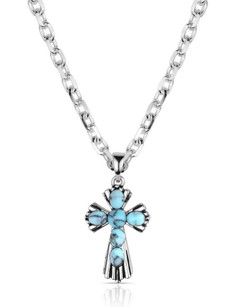 Montana Silversmiths Unbreakable Spirit Cross Necklace