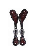 Professional's Choice Floral Spur Strap Black Stratford