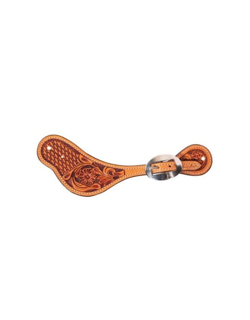 Professional's Choice Natural Basket/Floral Spur Straps-Men