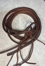 Dutton Bits 5/8" Split Reins w/rattlesnake Knots 8'