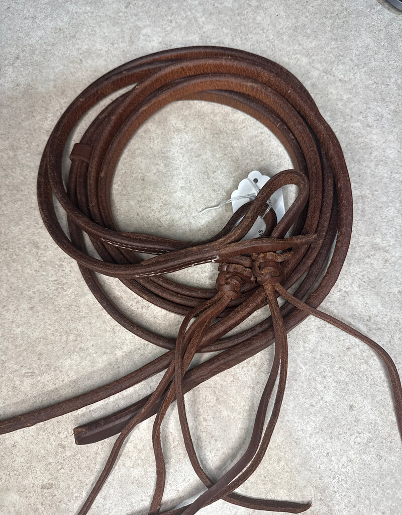 Dutton Bits 5/8" Split Reins w/rattlesnake Knots 8'