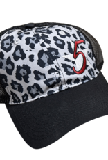 5 Star Equine Products Downtown Ghost-Leopard w/Black cap