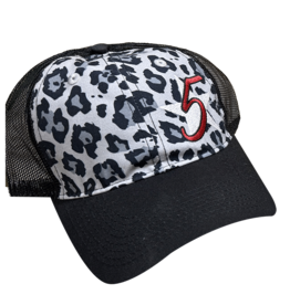 5 Star Equine Products Downtown Ghost-Leopard w/Black cap