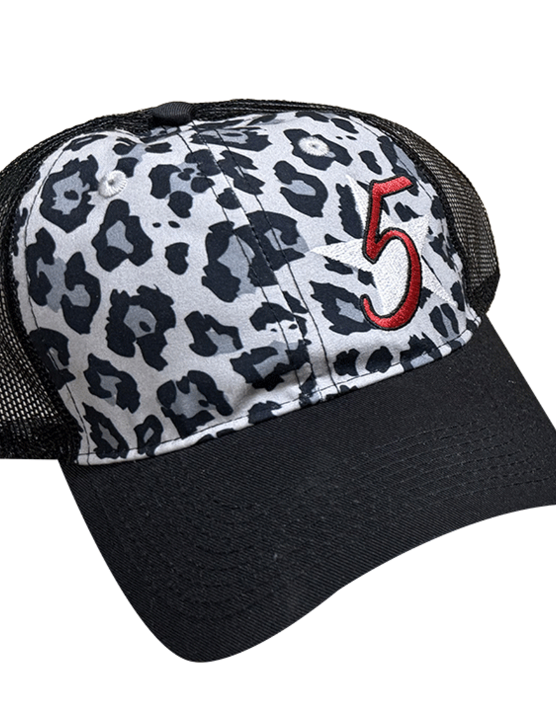 5 Star Equine Products Downtown Ghost-Leopard w/Black cap