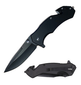 WholesaleBlades 4" Black Tactical Knife