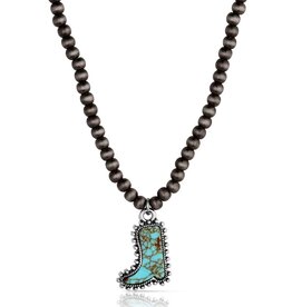 Montana Silversmiths Boot Scootin' Turquoise Necklace