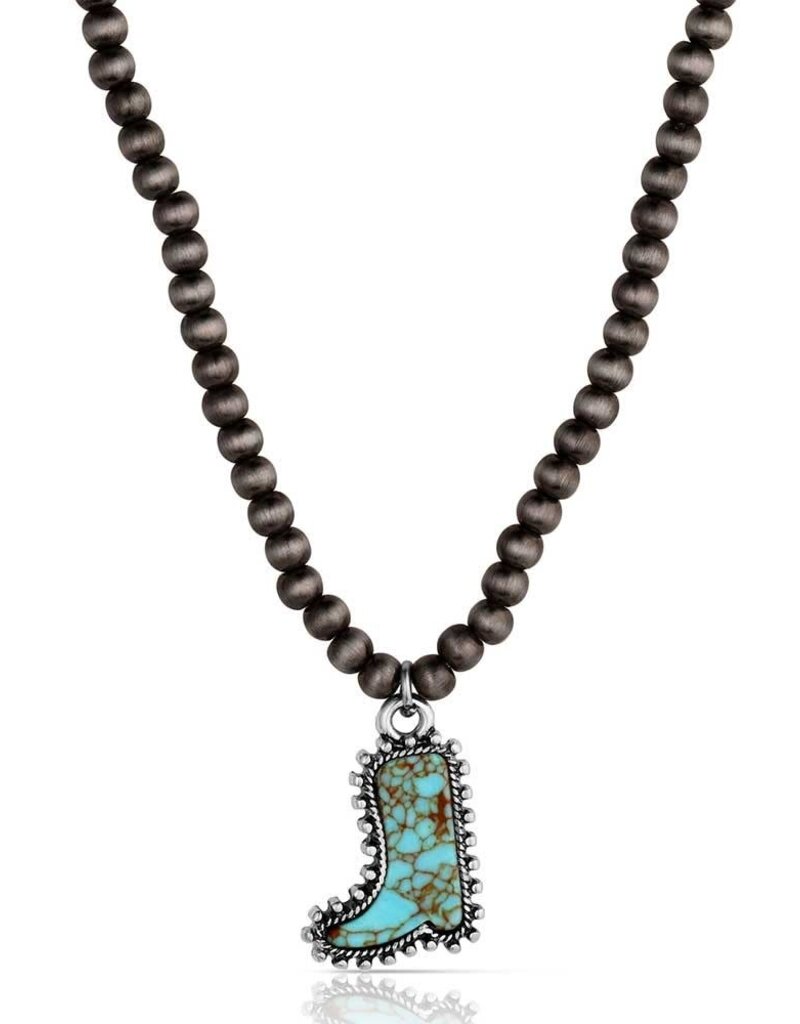Montana Silversmiths Boot Scootin' Turquoise Necklace