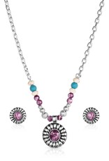 Montana Silversmiths Desert Flower Jewelry Set