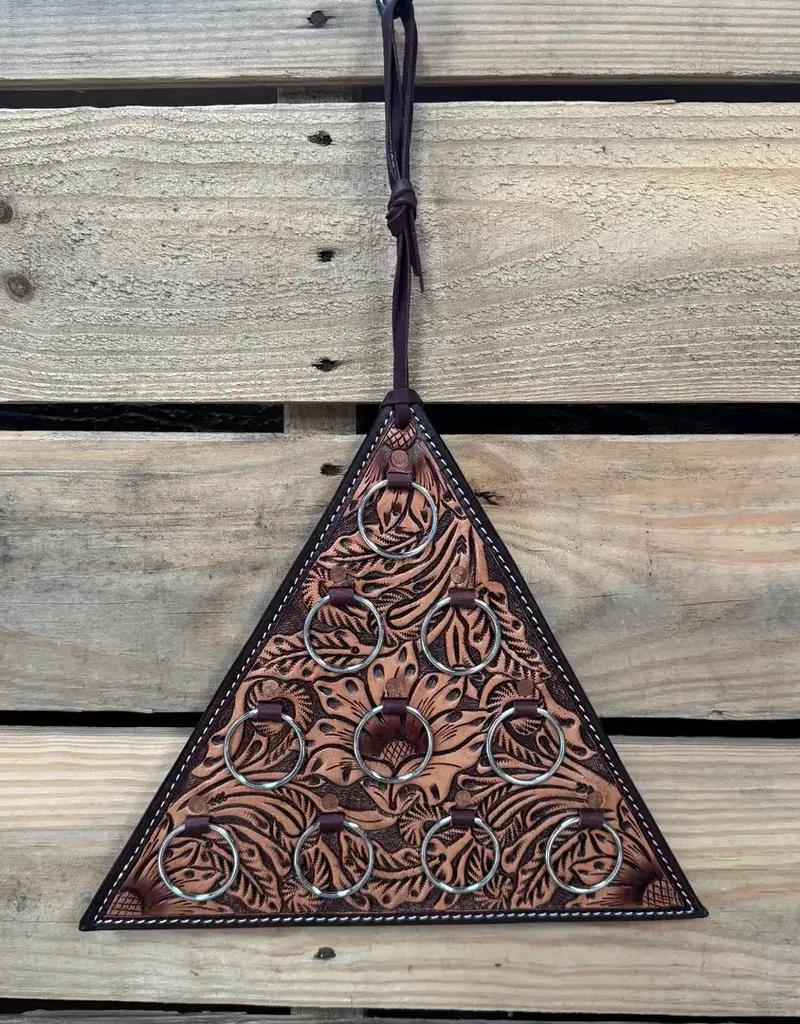 Rodeo Drive Leather Wild Rag Holder