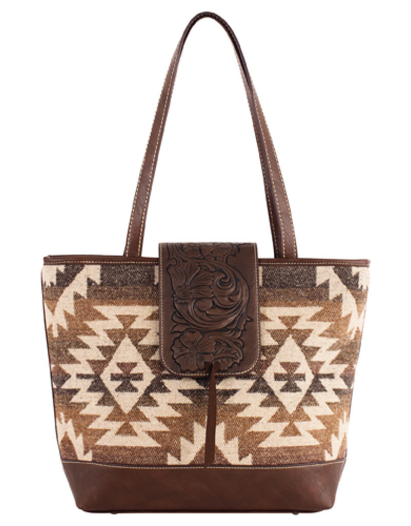 Justin Tote w/Aztec Blanket