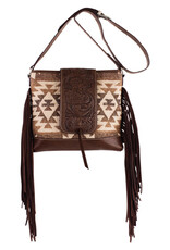 Justin Crossbody w/Aztec Blanket/Fringe