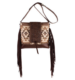 Justin Crossbody w/Aztec Blanket/Fringe
