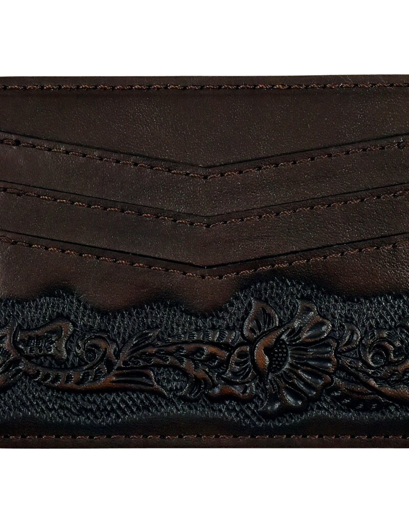 Justin Slim Card Wallet w/Tooling