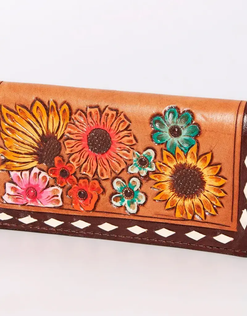 American Darling Floral Leather Wallet