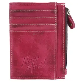American Darling Red Leather Card Holder