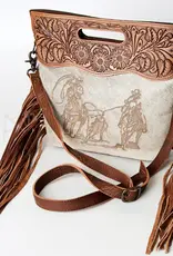 American Darling Hair On Crossbody w/Ropers