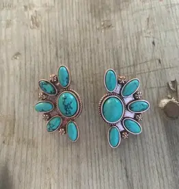 Amazon Vintage Flower Earrings