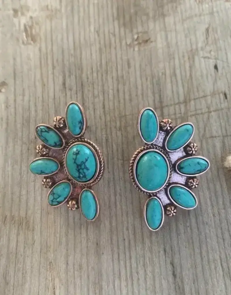 Amazon Vintage Flower Earrings