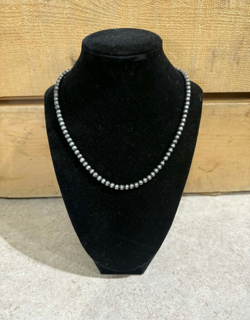 Boho Sol 5MM 16" Navajo Pearl Necklace