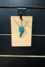 Boho Sol Turquoise Bolt Necklace