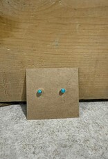Boho Sol Turquoise Mini Stud Earrings