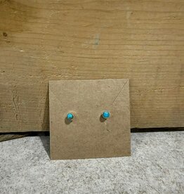 Boho Sol Turquoise Mini Stud Earrings