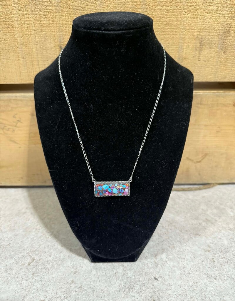 Boho Sol Pink Dahlia Spiny Oyster Turquoise