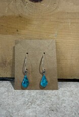 Boho Sol Turq Hook Earrings