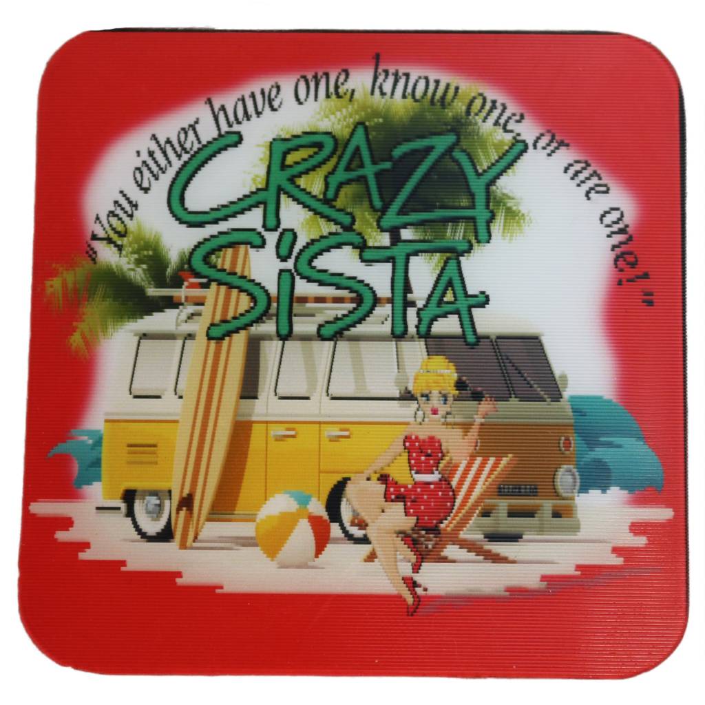 Crazy Sista Crazy Sista 3D Magnet