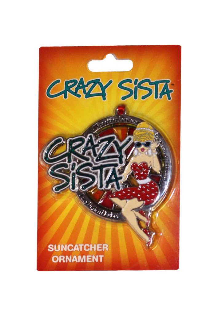 Crazy Sista Crazy Sista Sun Catcher Ornament