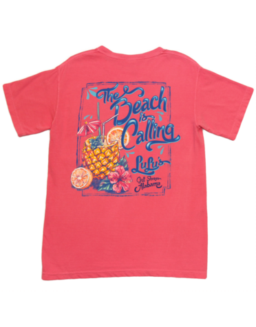 LuLu's Brand Apparel The Beach is Calling Tee