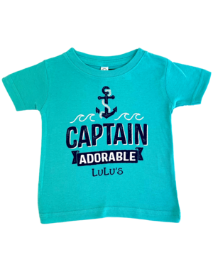 LuLu's Brand Apparel Infant Captain Adorable Tee