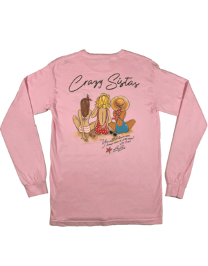 Crazy Sista 3 Crazy Sistas Long Sleeve